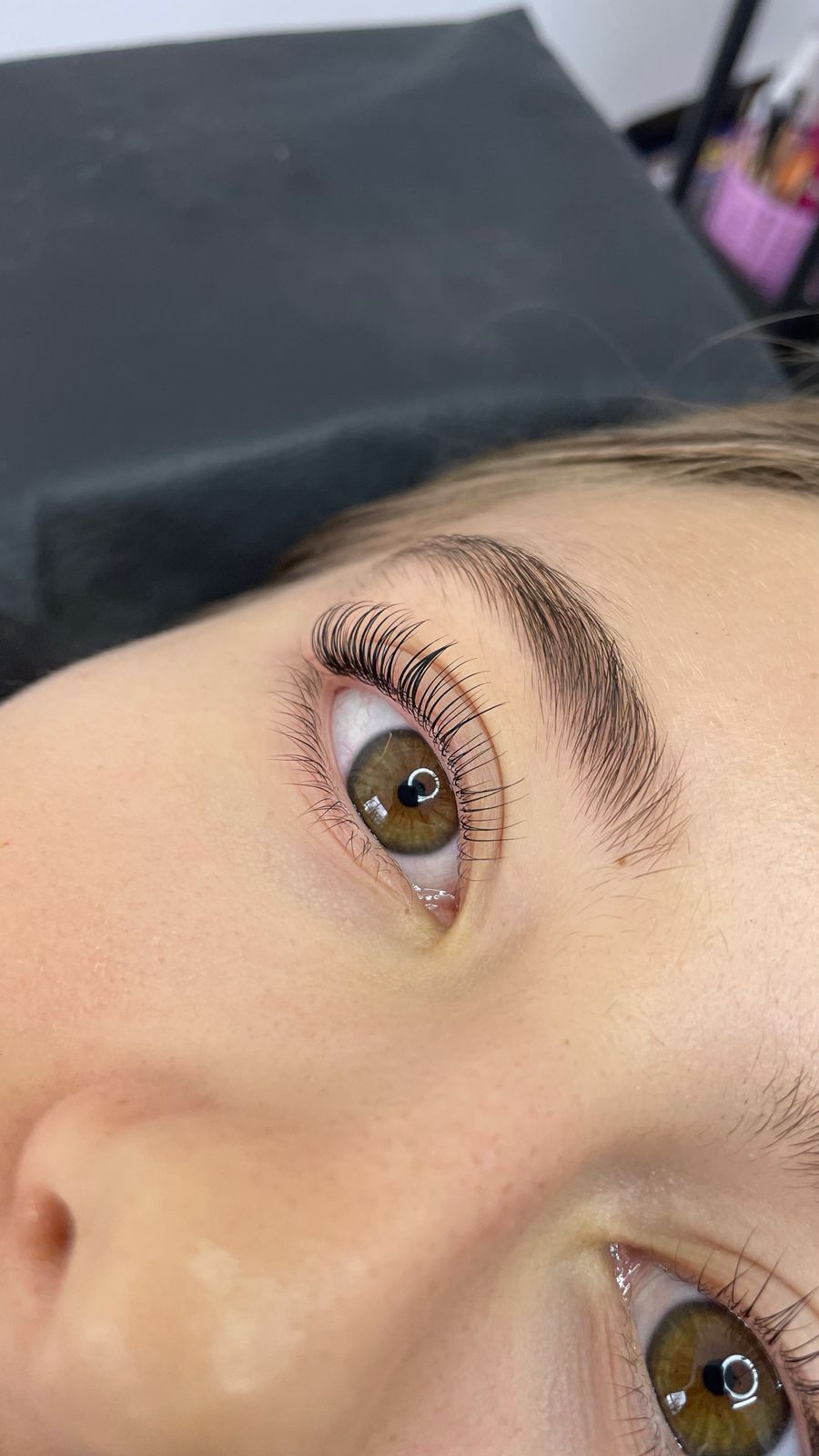 Cílios Lash Lifting Trabalho 2 Imagem